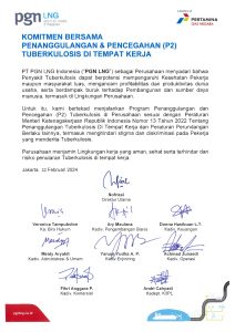 Komitmen Bersama Penanggulangan & Pencegahan Tuberkolosis di Tempat Kerja